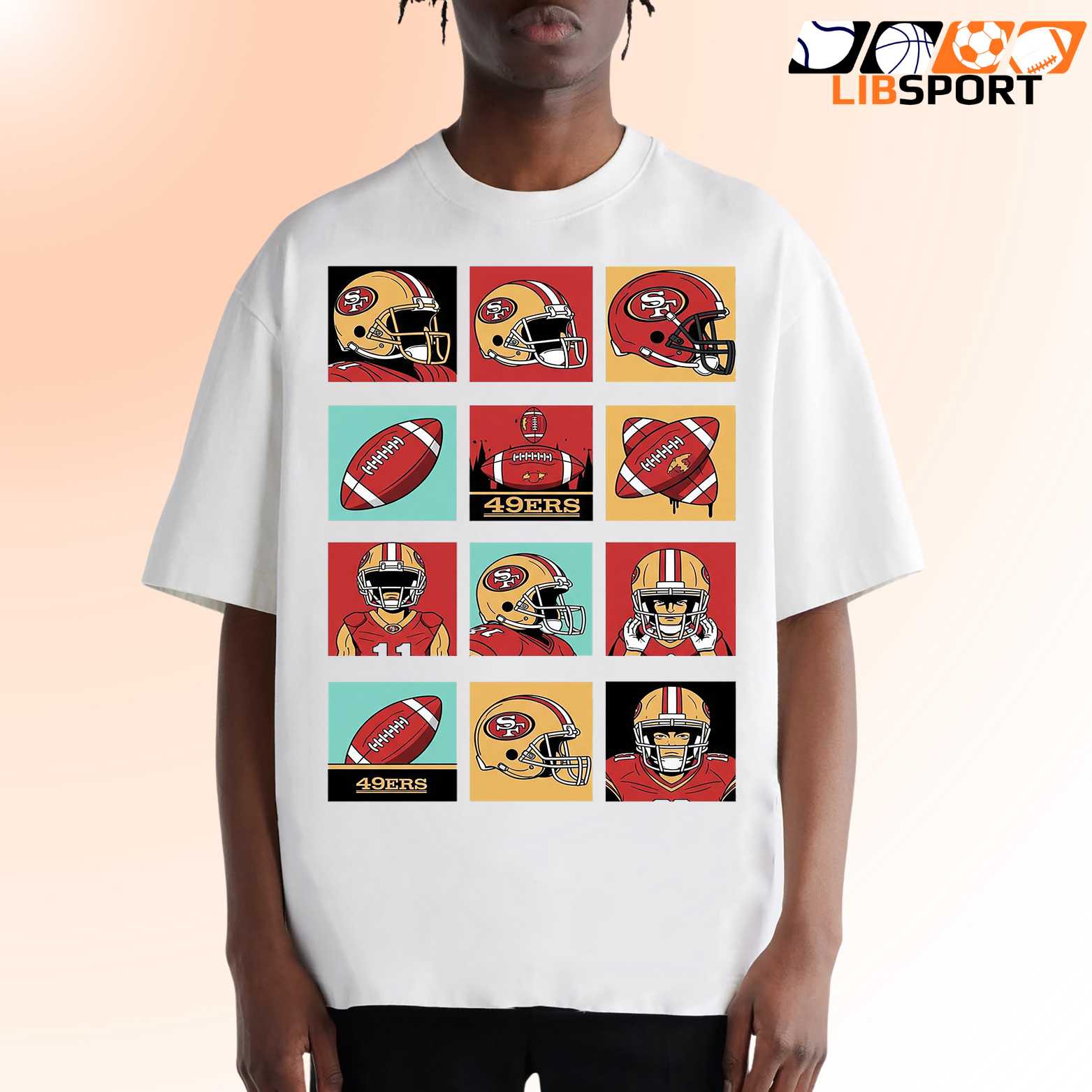 Modern San Francisco 49ers T-Shirt, Nfl Football Shirt, Game Day Fan Tee